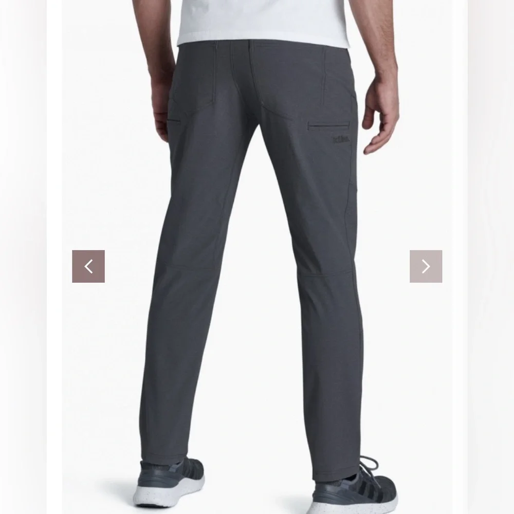 Men's Kuhl Deceptr Pants in Carbon/Dark Grey - Picture 2 of 14